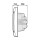 Schutzkontakt Steckdose 16A/250V~ inkl.Rahmen (komplett) Weiß (RAL 9003)