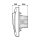 Klingeltaster mit Glimmlampe 10AX/250V~ inkl.Rahmen (komplett) Weiß (RAL 9003)