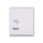 Wippe für Glimmlampe Aling Mode (breit) / Symbol Heizung Weiß (RAL 9003)
