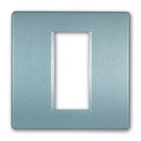 Abdeckrahmen 1-fach Aling Mode Metallic Blau