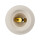 E27 Lampenfassung (PBT), Gewindefassung mit festem Lampenschirmkragen und Einbauring Weiß (RAL 9003)