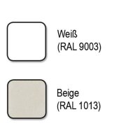 Taster mit Lichtsymbol 10AX/250V~ inkl.Rahmen (komplett) Weiß (RAL 9003)