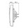 Telefondose 2-fach RJ12 6/6 Keystone Cat 3 / inkl.Rahmen (komplett) Weiß (RAL 9003)
