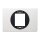 1-fach-Abdeckrahmen schmal EON - 80x120, weiß mit schwarzen Innenrahmen